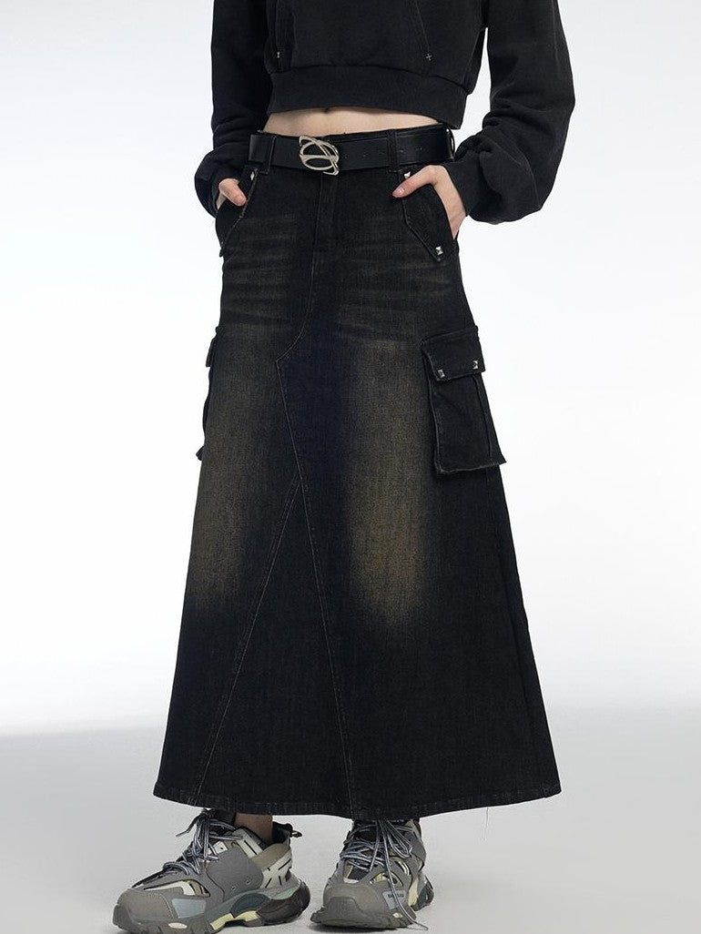 Vone SheeE Vintage Studded A Line Mid Length Women&
