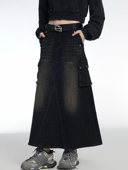 Vone SheeE Vintage Studded A Line Mid Length Women&