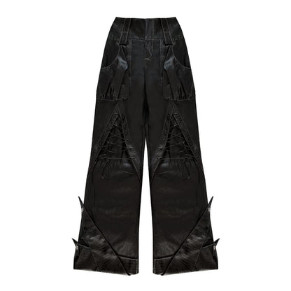 WSW_WUSHENWU_Black_Strappy_Double_Waistband_Structured_High_Street_Women&