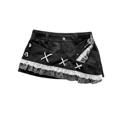 WSW_WUSHENWU_Polka_Dot_Ribbon_Lace_Patchwork_Low_Waist_A_Line_Women&