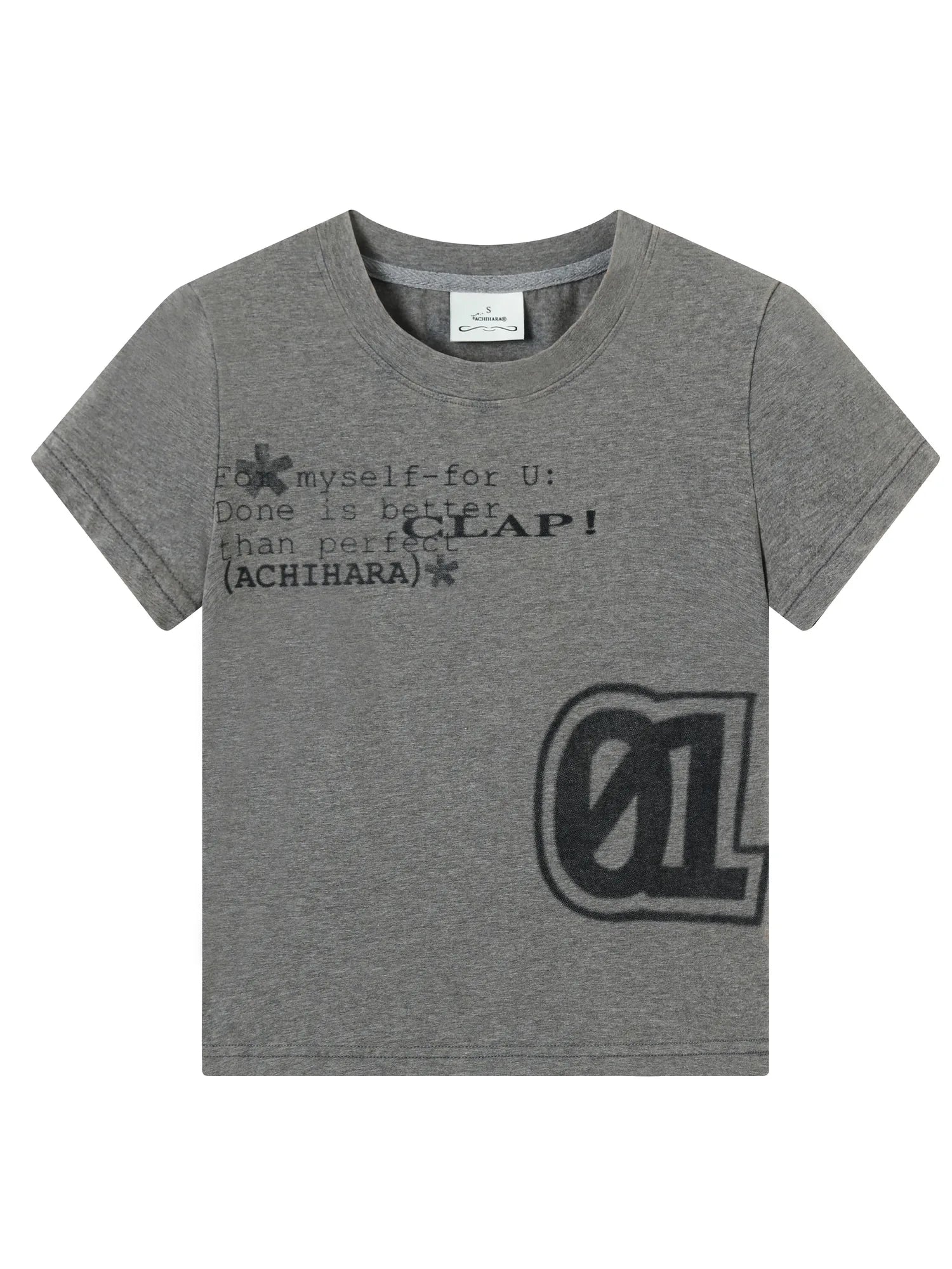 Bye Anxiety Slim Fit Tee