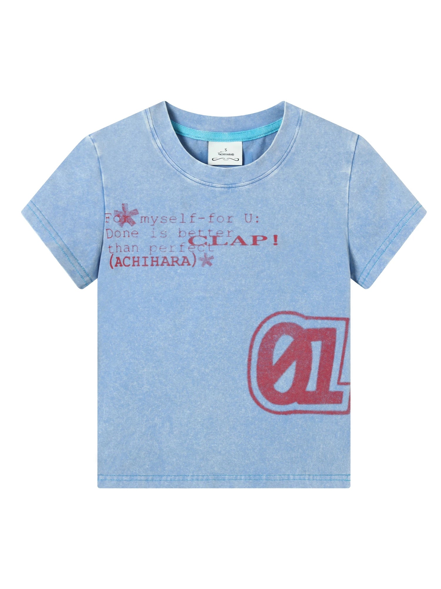 Bye Anxiety Slim Fit Tee