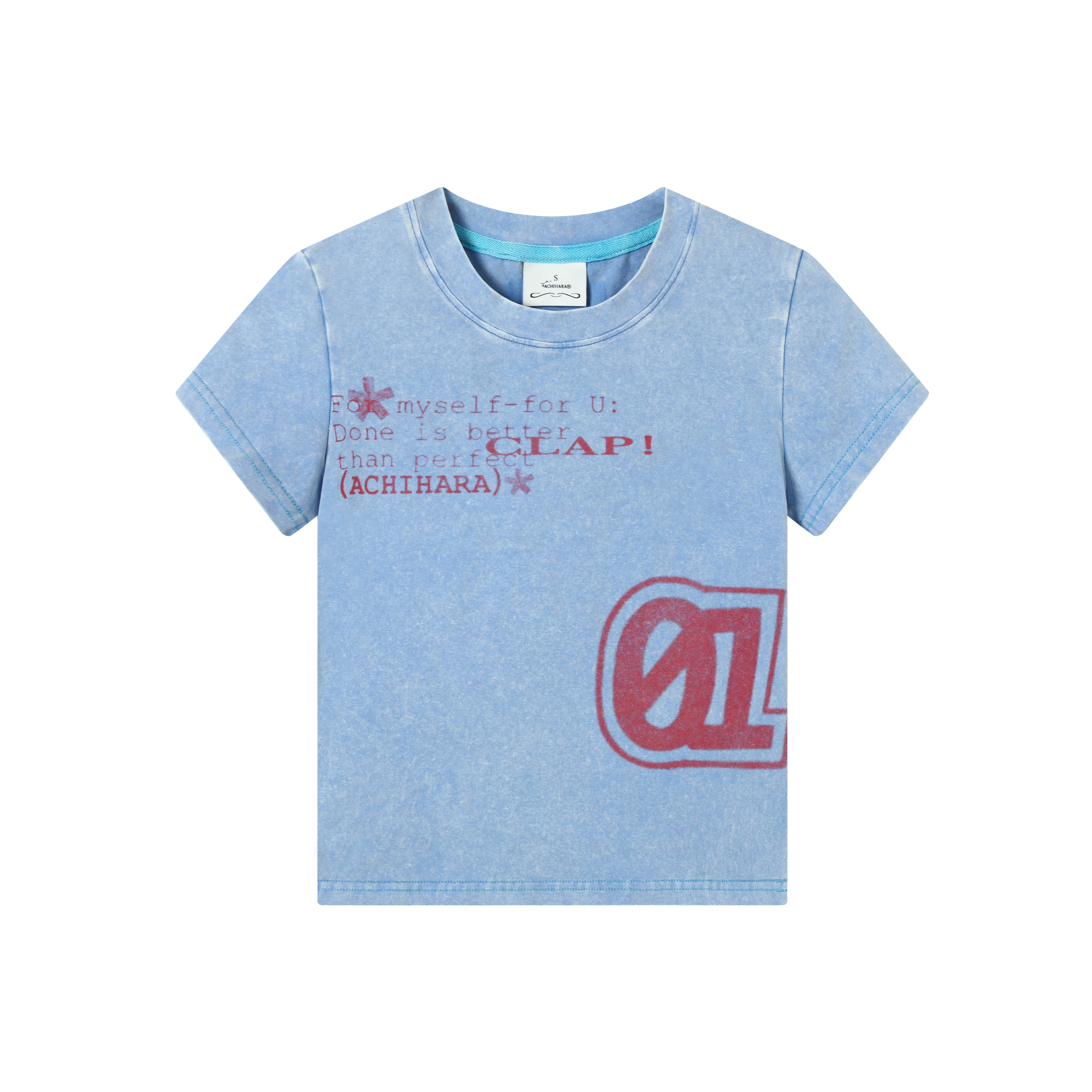 Achihara Bye Anxiety Slim Fit Tee