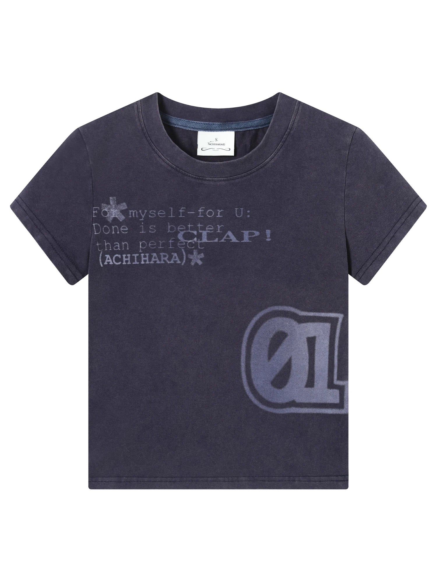 Bye Anxiety Slim Fit Tee