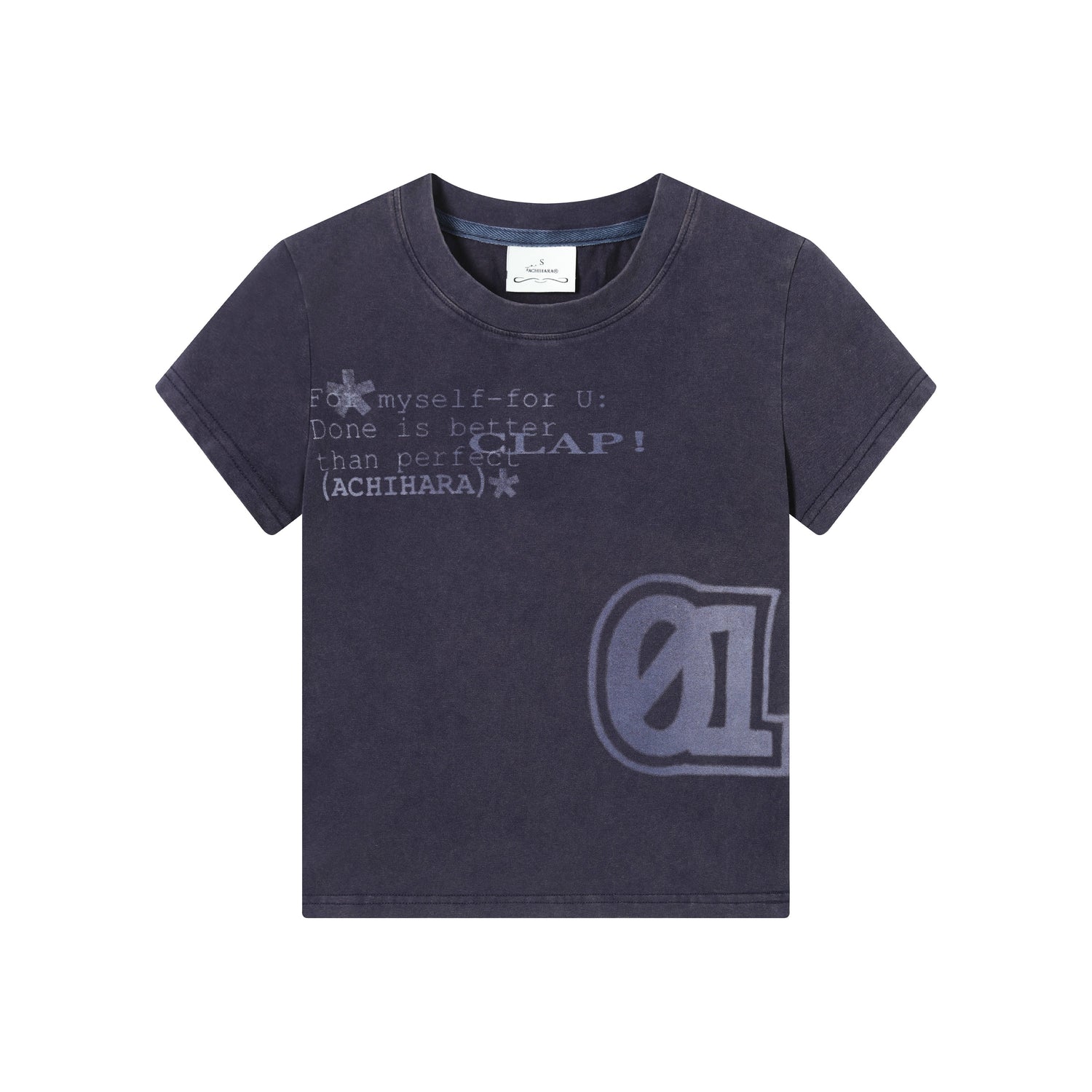 Achihara Bye Anxiety Slim Fit Tee