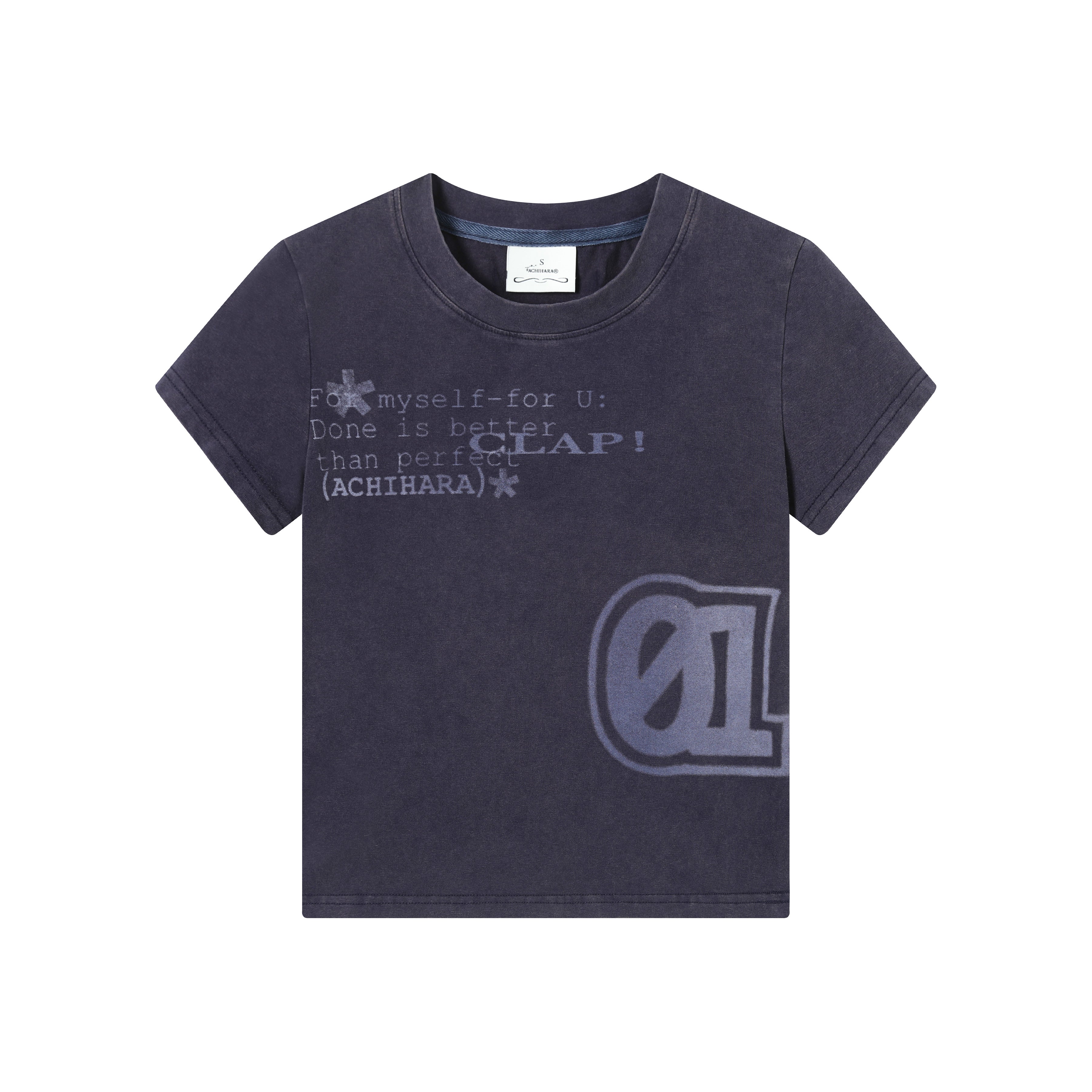Achihara Bye Anxiety Slim Fit Tee