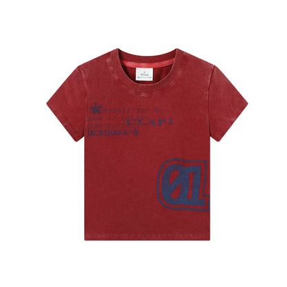 Achihara Bye Anxiety Slim Fit Tee