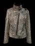 Vintage Punk Washed Leather Jacket