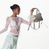 2th Desire Handwoven Dot Leopard Star Lace Ribbon Bag Charm Necklace