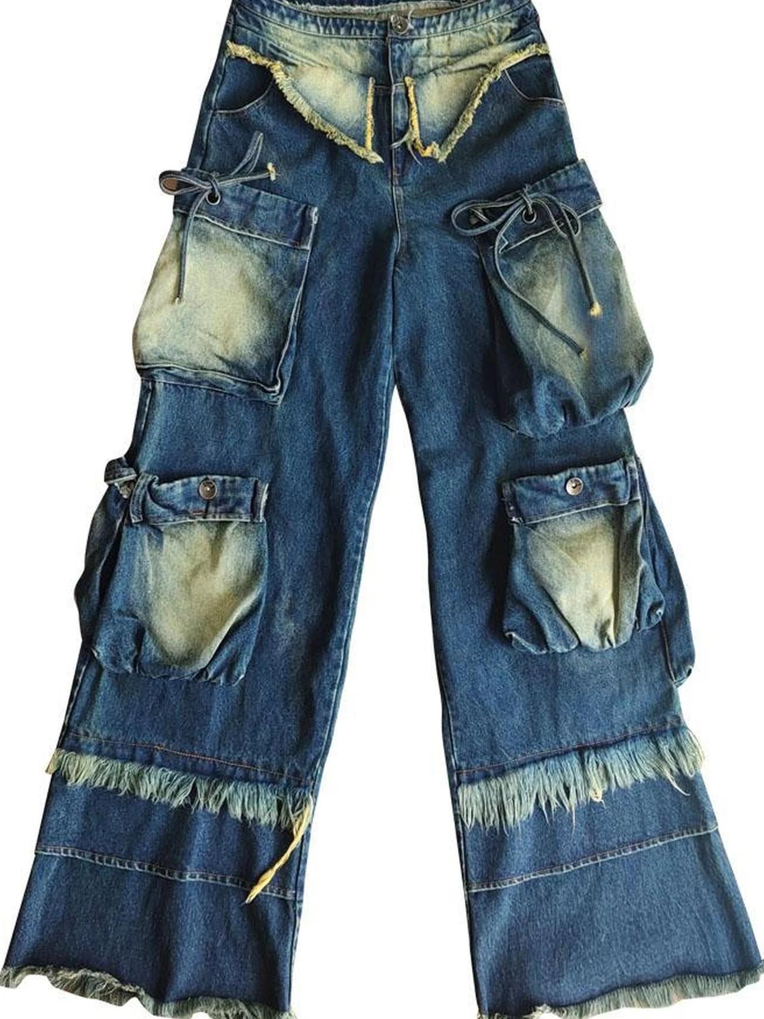 West Coast Summer Vintage Washed Denim Jeans Wilderness Walk