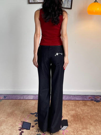 Wet Tail Chinese Style High Waist Women&