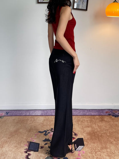 Wet Tail Chinese Style High Waist Women&