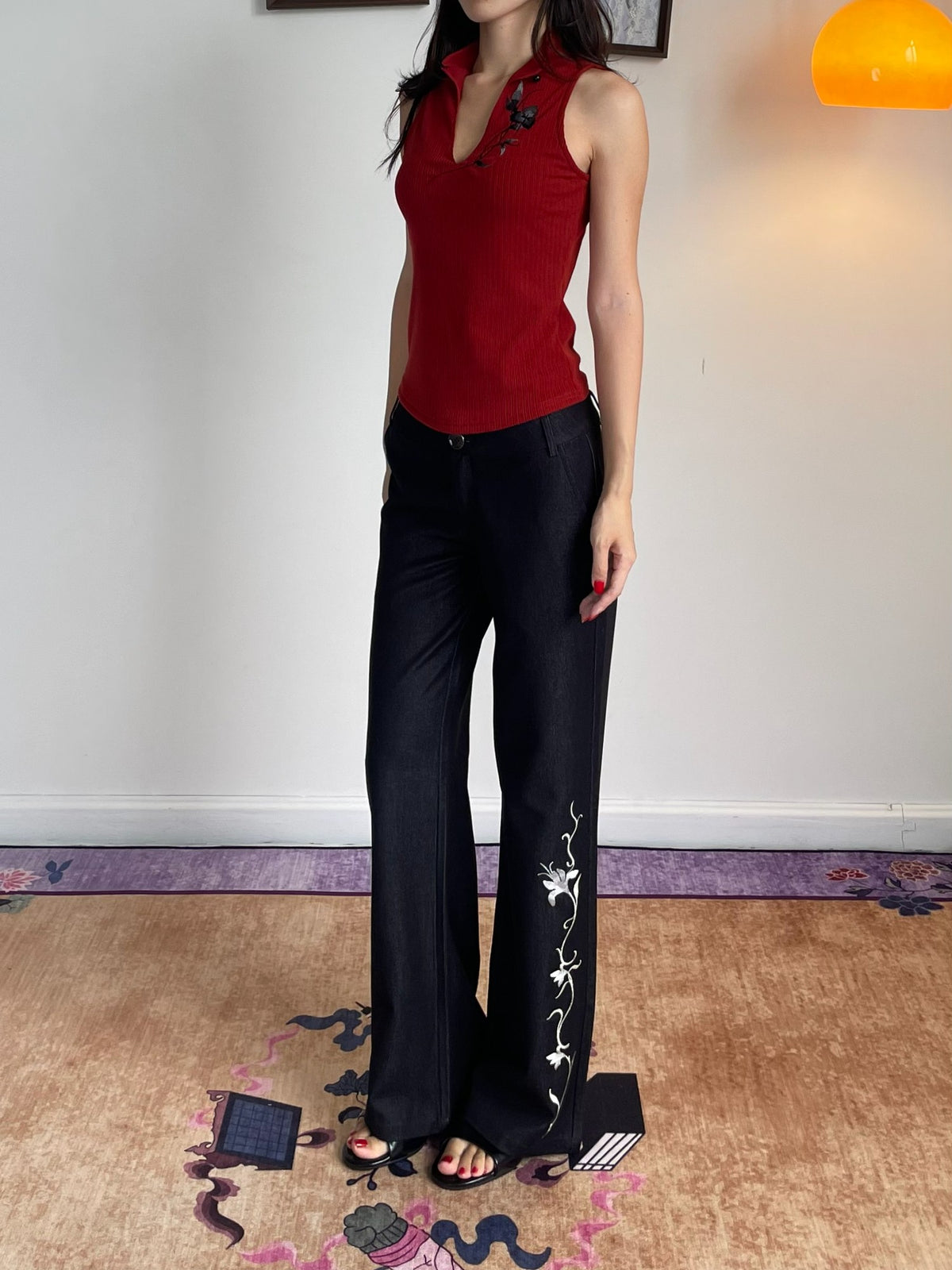 Wet Tail Floral Knit Women&