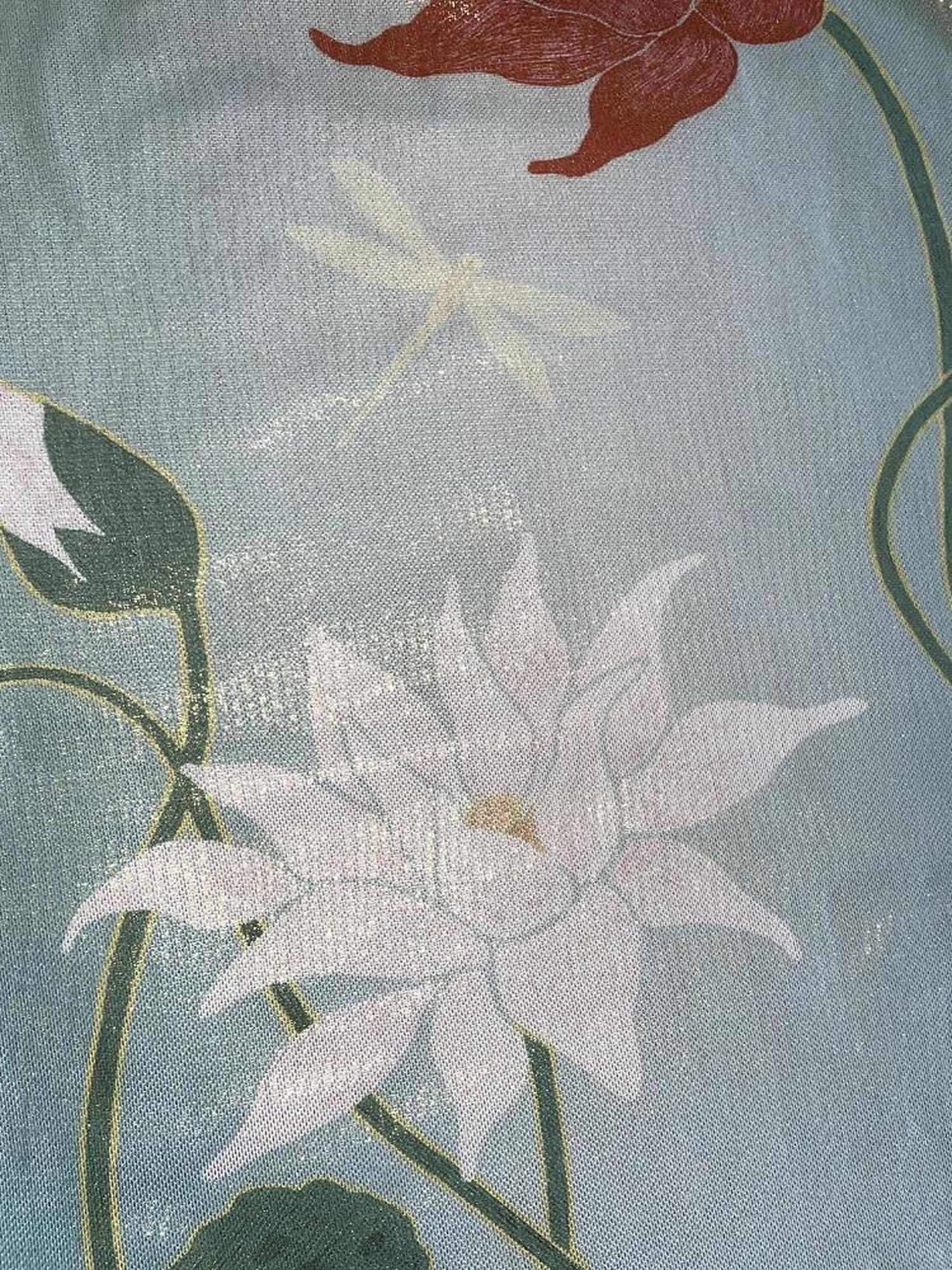 Wet Tail Soft Stretch Slim Fit Strappy Cropped Floral Mint Green Women Camisoles