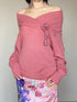 Wet_Tail_Vintage_Loose_Fit_Pullover_Anemone_Bouquet_Floral_Women&