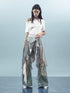 UpdateNN NORTH NODE Piscean Odyssey Off Shoulder Tee With Detachable Scarf