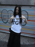 Updateang project Korean Style Summer Leopard Print Heart Letter Print T Shirt