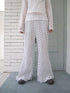 ang project Retro Polka Dot High Waisted Flared Pants