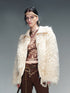 UpdateNN NORTH NODE Thread Textured Thickened Plush Fleece Coat