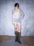 UpdateNN NORTH NODE Song Of Sand Multi Way Sheer Draped T-shirt