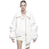 UpdateNN NORTH NODE Detachable Sleeve Fur Coat Convertible Vest