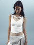 UpdateNN NORTH NODE Ethereal Modal Beaded Camisole For Summer