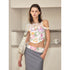 2th Desire Two Way Lace Bustier Top Skirt Set