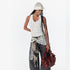 2th Desire Lace Cutout Glitter Backless Stretch Cami Top