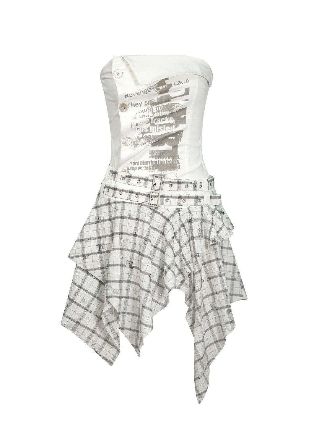 Sea Witch Rebel Poetry Dress V-Neck T-Shirt Long-Sleeve