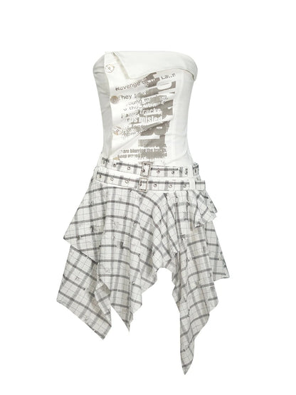 Sea Witch Rebel Poetry Dress V-Neck T-Shirt Long-Sleeve