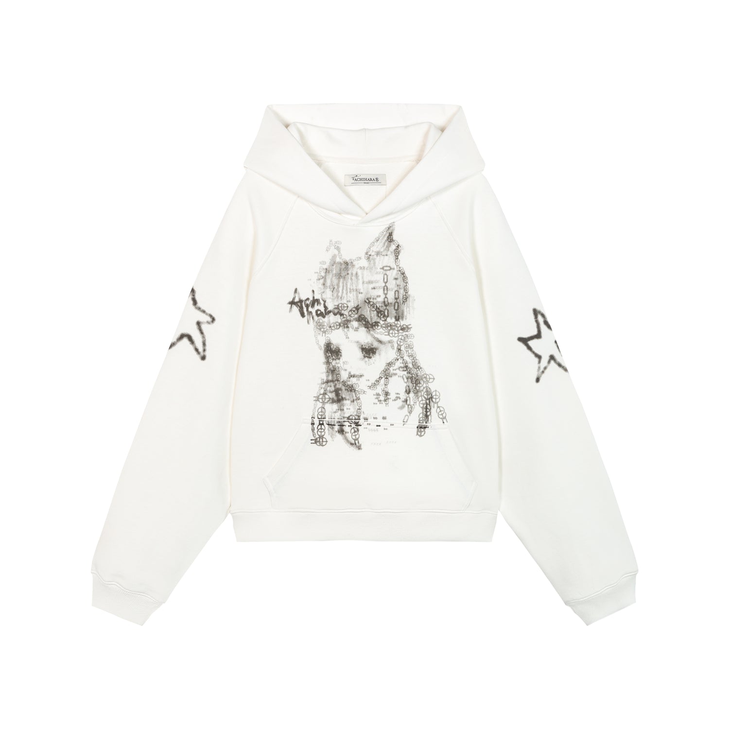 Update Achihara Stars Me Hooded Jacket Women Spring Fall 2025 New Casual Outerwear