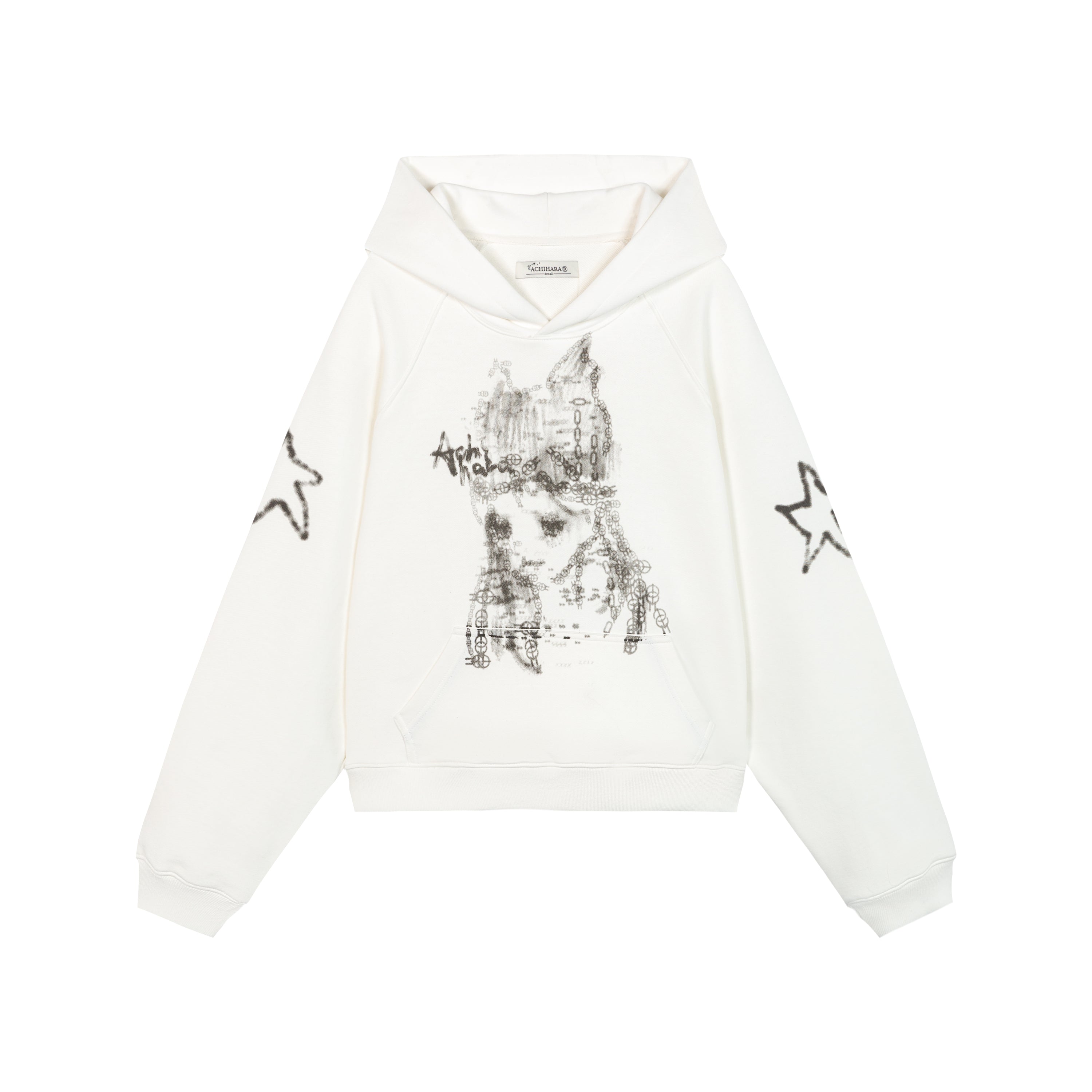Update Achihara Stars Me Hooded Jacket Women Spring Fall 2025 New Casual Outerwear