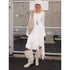 2th Desire Detachable Faux Fur Collar Stacked Ballet Boots