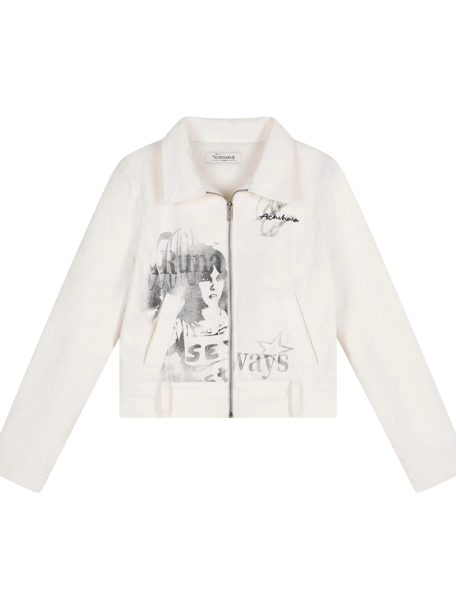 Punk Rock Joan Jett Denim Jacket