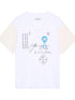 Achihara Rock Malt Star V-neck Tee