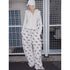 2th Desire Cozy Winter Hooded Knit Cardigan With Fleece Wool Blend