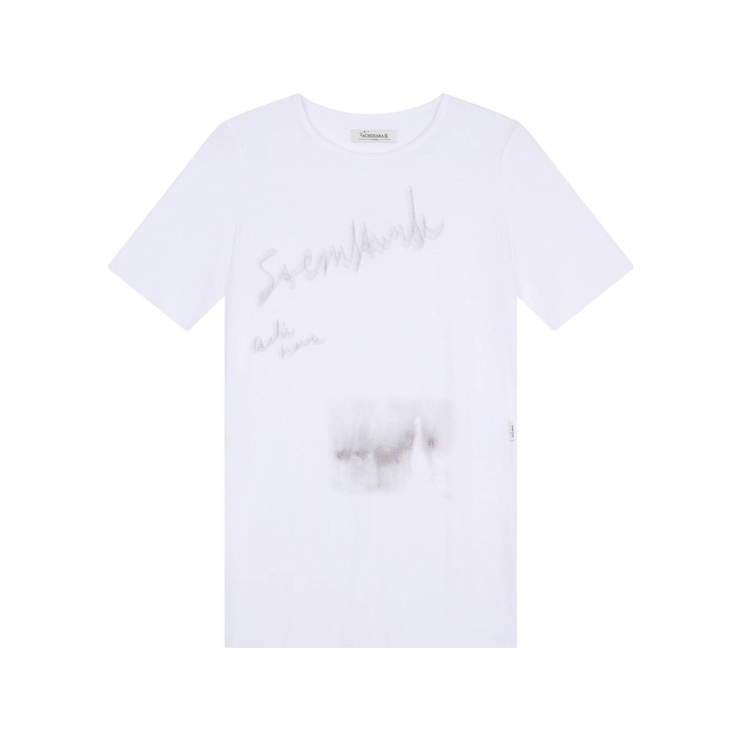 Achihara Jelly T Shirt 2025 Summer Slim Fit Women Top With Aurora Print