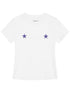 Achihara Sleepless Stars Embroidered Tee