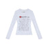 Achihara Spring Idiom Print Long Sleeve Tee