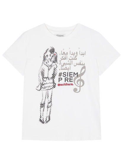 Achihara Vintage Music Radio Tee
