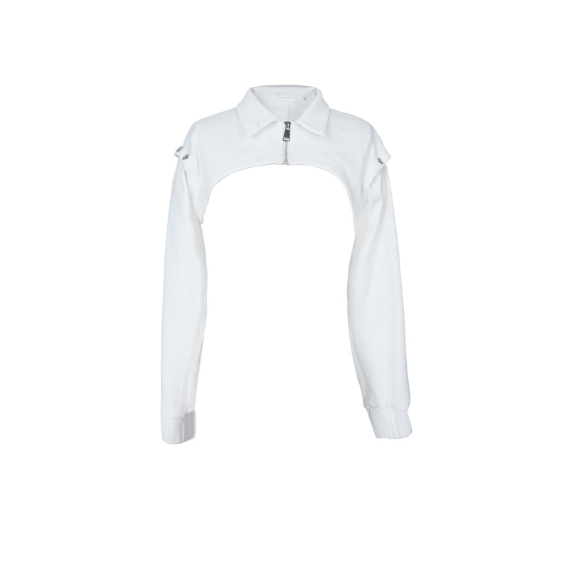 NN NORTH NODE High Waist Color Block Twin Flame Sweatshirt Set