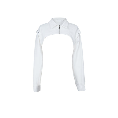 NN NORTH NODE High Waist Color Block Twin Flame Sweatshirt Set