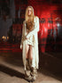 UpdateNN NORTH NODE Distressed Knit Cardigan With Thermal Consideration