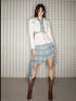 UpdateNN NORTH NODE Punk Waist Cinched Biker Jacket Set