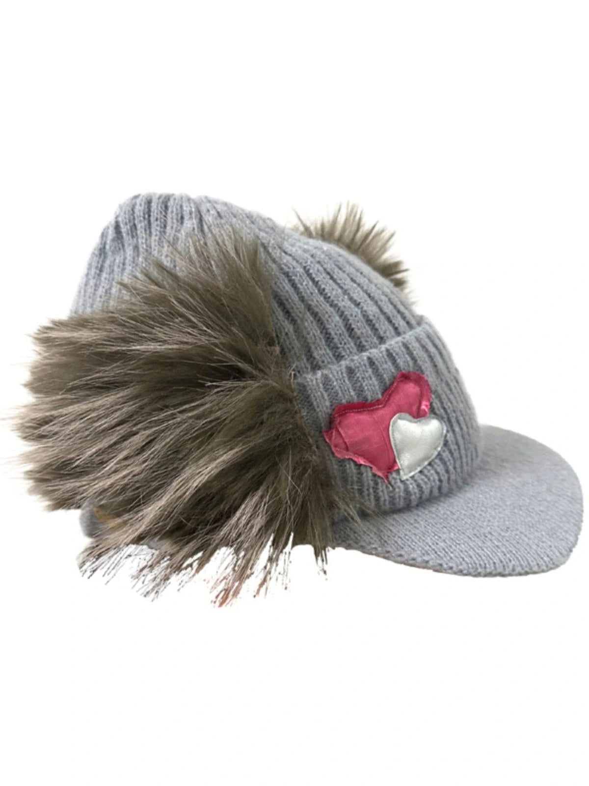 Winter Retro Thick Windproof Faux Fur Patchwork Trapper Hat