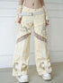 WSW WUSHENWU Wsw Redemption Light Beige Multi Functional Detachable Shorts Jeans