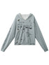 Achihara Utopia Distressed Hoodie