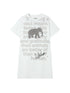 Little Elephant Soul Cotton T Shirt Dress
