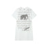 Achihara Little Elephant Soul Cotton T Shirt Dress