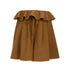 YOSHUYUKI_Brown_Wide_Leg_Ruffle_Lace_Up_Women&